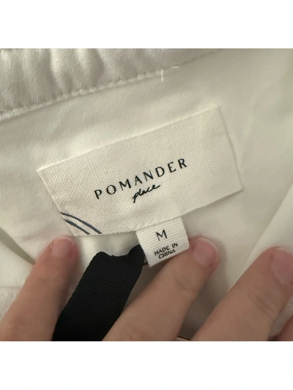 Medium Pomander Place White Selena Blouse